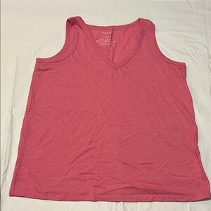 Torrid Pink V-Neck Tank Top